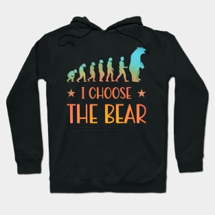 The Bear In Woods 2024 I Pick The Bear Women Hoodie